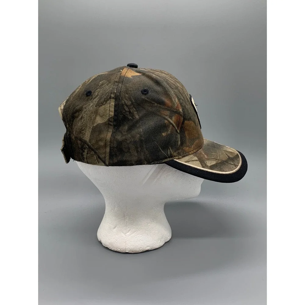 Vintage Dale Earnhardt Jr 8 NASCAR Camo RealTree Adjustable Baseball Hat Mens